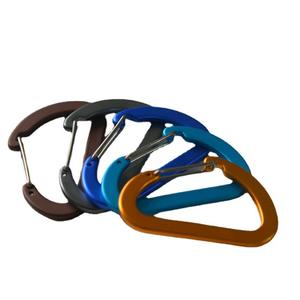 Mousqueton en alliage d'aluminium de type D, crochet plat de 4 cm pour le camping, la tente, le sac à dos, l'alpinisme - Product Image 3