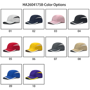 Custom logo 7-panel performance waterdichte lichtgewicht hardloopcap outdoor sport hiking snel drogende camp cap baseball pet - Product Image 4