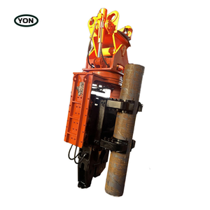 Портативный вибромолот для экскаватора с боковой рукояткой для быстрого развертывания сваи для экскаватора - Product Image 6