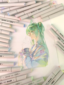 Marqueurs d'art de <span class=keywords><strong>couleur</strong></span> 40/60/80/100/168 personnalisés ensemble de croquis stylo à double pinceau avec <span class=keywords><strong>feutre</strong></span> d'<span class=keywords><strong>alcool</strong></span> pour l'école et le dessin à la maison - Product Image 5