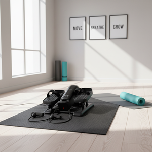 Exerciseur électrique de jambe d'entraîneur de bureau portatif pour le vélo <span class=keywords><strong>elliptique</strong></span> assis compact de personnes âgées avec l'affichage d'affichage à cristaux liquides à télécommande - Product Image 2