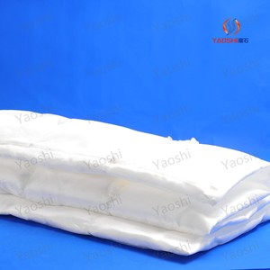 Màu trắng tinh khiết SiO2 ≥ 99.9% thạch anh sợi cách nhiệt Chăn cho nhiệt độ cao niêm phong và cách nhiệt - Product Image 1