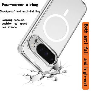 Funda magnética translúcida mate para teléfono, funda a prueba de golpes con carga inalámbrica para Google Pixel 11 Pro XL 10 9 8 7 6 Pro - Product Image 5