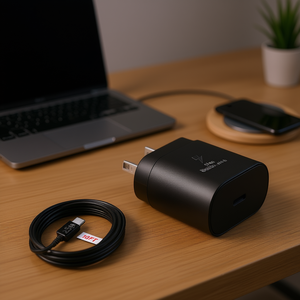 Cargador Superrápido de 25 W, Adaptador de Corriente USB-C PD con Cable de 3 Metros para Teléfonos Móviles Samsung Galaxy S23 S22 S21 S20 - Product Image 2