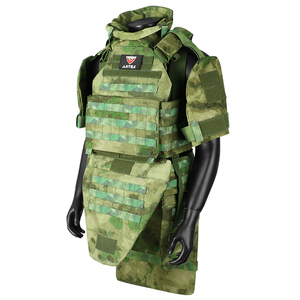 Gilet porte-plaques tactique en nylon découpé au laser à dégagement rapide MOLLE, protection intégrale, le plus vendu pour l'entraînement en extérieur - Product Image 2
