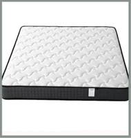Matelas hybride sur mesure OEM/ODM à ressorts ensachés et gel, taille King/Queen, en mousse à mémoire de forme rafraîchissante et respirante pour chambre d'hôtel