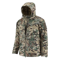 Veste tactique rembourrée imperméable et coupe-vent CP Camo ESDY pour l'hiver, veste épaisse résistante au froid, combinaison chaude imperméable pour l'extérieur