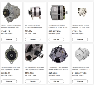 28 वी अल्टरनेटर 2502-6011 डबी 58 खुदाई वाले सौर <span class=keywords><strong>130w</strong></span>-v 200w-v 220lc-v 290lc-v - Product Image 2