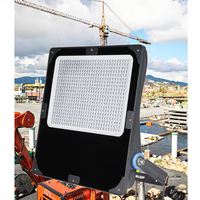 Projecteur LED d'extérieur étanche IP66 à prix abordable, directement de l'usine, pour jardin, parc, cour, garage, 50W, 100W, 200W