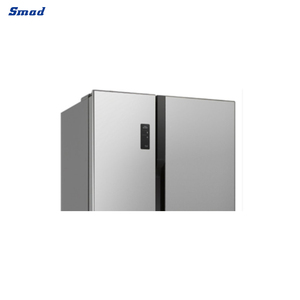 Réfrigérateurs à porte latérale en acier inoxydable de grande capacité 18,4 pieds cubes pour la cuisine, modèle DDL-673HU, avec poignée encastrée en acier inoxydable - Product Image 5