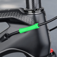 MUQZI Protector de Cable de carcasa de bicicleta de montaña, marco de goma, funda protectora, accesorios de Protector de Cable de cambio de freno
