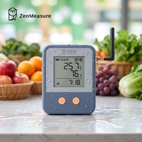 ZenMeasure Gateway de Monitoreo Ambiental 4G LTE con Soporte para Alarma Remota y Registro de Datos