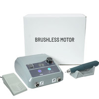 50% RABATT 200W Mikromotor 10N.CM Bürstenlos 50000U/min Dentallabor Zahnpolierer Zahnprothesen-Herstellung Dentalwachs-Schnitzmaschine