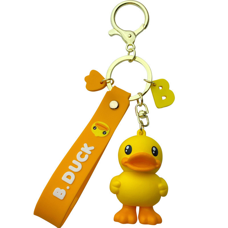 Custom 3D Cute Animal Colorful Keychain