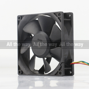 Delta 5V 24V 48V DC 12V 2.50A AC EC 9025 90X90X25MM 9CM Cojinete de bolas doble 4 cables PWM Flujo axial <span class=keywords><strong>violento</strong></span> AFB0912DH Ventilador de refrigeración - Product Image 3