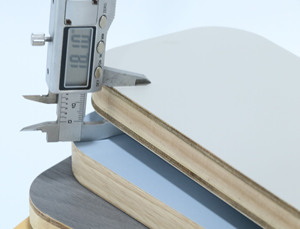 Nhà Máy Giá 4ft * 8ft 18 mét Trắng melamine blockboards/Đồ nội thất sử dụng gỗ cứng khối bảng với melamine mặt - Product Image 2