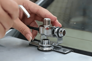 SD-K66 <b>White</b> Mobile Car Antenna Gutter Mount <b>Bracket</b> for Mobile Vehicle - Product Image 5
