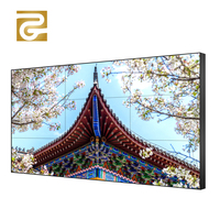 Mur vidéo LCD HD intérieur BOE Blast 46-65 pouces 4K 2x2/3x3 avec cadre étroit de 1,8 mm, prise en charge du texte et de l'animation, anti-reflets, garantie 1 an