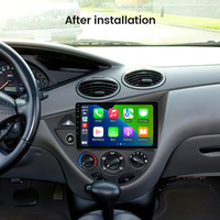 Autoradio Android 12 8 cœurs 8+128G pour Ford Focus Fiesta 1998-2004 Écran de voiture Android tactile avec GPS DSP BT