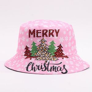 Sombrero de Pescador Navideño de Alta Calidad con Estampado Digital, Reversible, con Diseño de Papá Noel y Muñeco de Nieve, para Fiestas Festivas y Protección Solar - Product Image 1