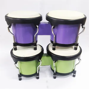 BGD-08C 4 "* 5" Mini Plastic Lichaam Bongo Drum, Bongas Trommel