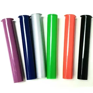 PLastic Child Proof Roll Tubes Pop Top Tube Container Packaging