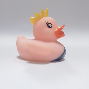 Cheep hồng Led cao su công chúa vịt nhấp nháy đồ chơi cho trẻ em - Product Image 3