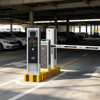 Caméra ANPR SHUNXIANG TK03 pour la reconnaissance des plaques d'immatriculation, IP54, moteur sans balais, anti-collision pour la gestion intelligente du stationnement automobile
