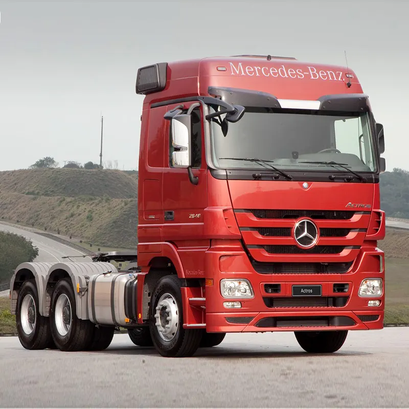 Preço de fabricação Benz Truck Mercedes 6x4 4x2 Esquerda Direita dirigindo 31 - 40T caminhões pesados 0km de segunda mão Trailer Head Truck