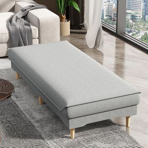 Cama Otomana Convertible Individual para Adultos, Chaise Longue, Taburete para el Hogar - Product Image 1