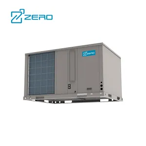 Sıfır 2 ton 50Hz 60Hz invertör çatı paket ünitesi klima ısıtma ve soğutma 55kw klima ac ünitesi