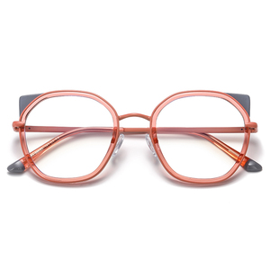 Gafas de Alta Calidad MS 95971, Gafas de Computadora con Diseño de Ojos de Búho, Logotipo Personalizado, Protección contra Luz Azul, Montura Redonda, Gafas de Lectura - Product Image 2