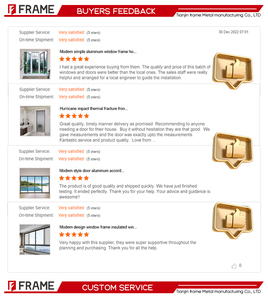 Groothandel Aluminium Exterieur Dubbele Glazen Schuifdeur Met Optionele Automatische Opening - Product Image 6