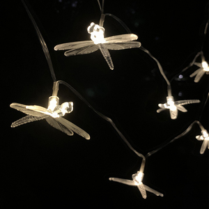 Guirlande lumineuse LED Libellule 2026, Décoration de Noël, Guirlande <span class=keywords><strong>solaire</strong></span> pour jardin, Idéale pour la décoration de Noël - Product Image 1