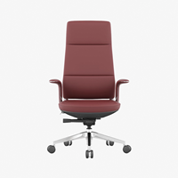 Fauteuil de Direction Élégant en Gros, Dossier Réglable et Accoudoirs Souples, Qualité Supérieure, Idéal pour Poste de PDG/Directeur à Domicile ou en Salle de Conférence