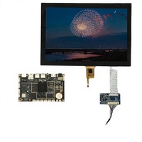 Écran tactile capacitif TFT LCD 10,1 pouces RK3288, interface LVDS, système Android, carte de commande PCB avec affichage double écran