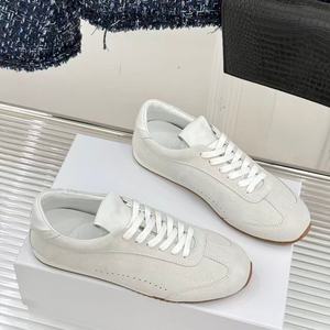 Designer custom-made logo pattern Made of <b>thick</b> and luxurious leather Lightweight and comfortable running shoes - Product Image 2