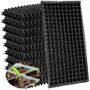 Plateaux de semis 50, 72, 98, 105, 128, 150, 162, 200, 260 cellules, colorés, sans BPA, pour légumes et <span class=keywords><strong>plantes</strong></span>, pour pépinière - Product Image 1