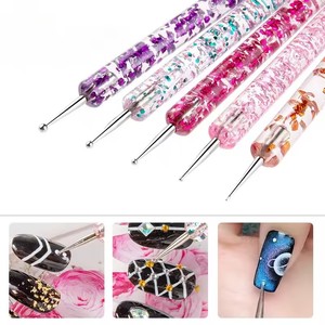Stylo à double embout pour perles de cristal, outil de dessin et de peinture pour la manucure et le nail art - Product Image 5