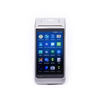 Terminal PDA con Android 11, Impresora Térmica de Códigos de Barras, NFC y Lector de Huellas Dactilares