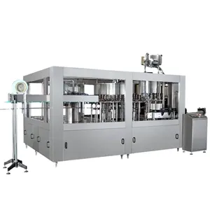 Computer intelligent Full Automatic 3 In 1 Mineral Water Filling Machine Equipment Water Pure Filling Packing Machine