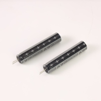 Super kapasitor Li-ion sel NSC1465 3.7V1000mAh, daya tinggi & pengisian cepat, sisi yang sama memimpin untuk Patch medis, kartu pintar