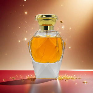 Flacon de parfum vide transparent carré à fond épais de 100 ml, très vendu, de haute qualité, avec bouchon <span class=keywords><strong>noir</strong></span>, impression sérigraphique - Product Image 4