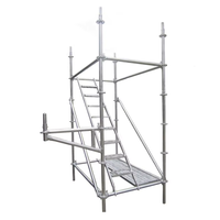 Système d'échafaudage Ringlock en métal, construction tout-en-un, galvanisé, modulaire, multidirectionnel