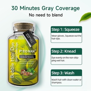 Tinta per Capelli 4 in 1 all'Ingrosso con Etichetta Privata, Crema Colorante Naturale a Base di Piante, Colorazione Rapida, Marrone, <span class=keywords><strong>Senza</strong></span> Perossido e <span class=keywords><strong>Ammoniaca</strong></span>, per Uso Domestico - Product Image 6