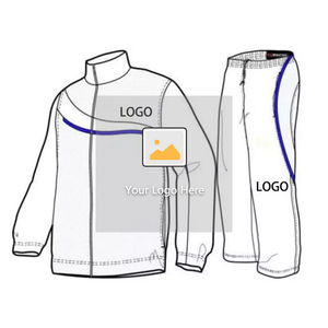 Ensemble de survêtement technique en polyester avec logo personnalisé, fermeture éclair intégrale, sweat-shirt et pantalon de jogging, deux pièces, jogging, entraînement, ensembles de survêtement <span class=keywords><strong>pour</strong></span> hommes - Product Image 5