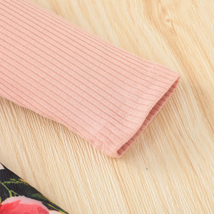 Robe de fête pour filles, vêtements pour enfants, boutique de vêtements, robe florale rose, vêtements pour bébés de haute qualité - Product Image 4