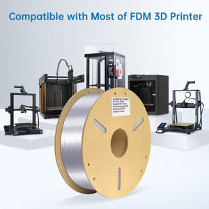 Service OEM ODM Filament PLA standard SILK Argent Haute qualité 1 kg 1,75 mm Filament d'impression 3D PLA-Silk Filament d'imprimante 3D - Product Image 5
