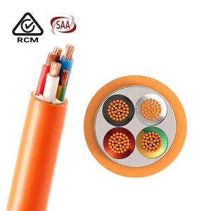 Câble OEM personnalisé aux normes australiennes 2, 3, 4 conducteurs, terre 4mm², 6mm², 10mm², 16mm², 25mm², 35mm², en <span class=keywords><strong>cuivre</strong></span> X-90 XLPE PVC, certifié RCM SAA - Product Image 1