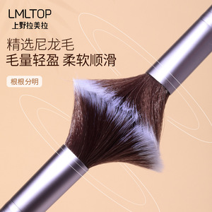 LMLTOP <b>Makeup</b> Brush <b>Set</b> 5Pcs Synthetic Hair Powder Eyebrow Brush With Replacement Sponge Tips Portable <b>Makeup</b> Tools L0978 - Product Image 2